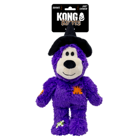 KONG Halloween Wild Knots Witch Bear Purple Medium/Large