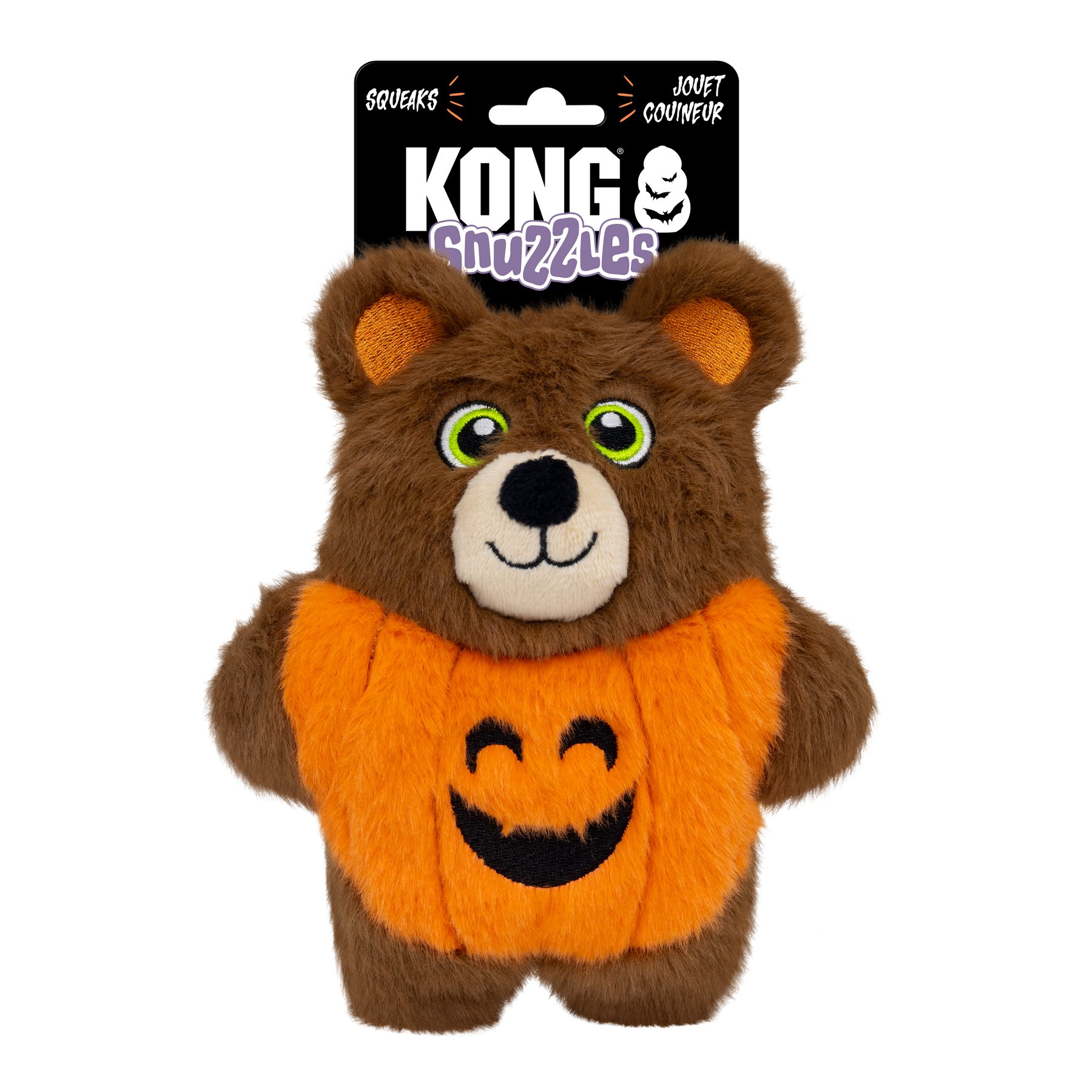 KONG Halloween Snuzzles Bat & Bear Assorted Medium