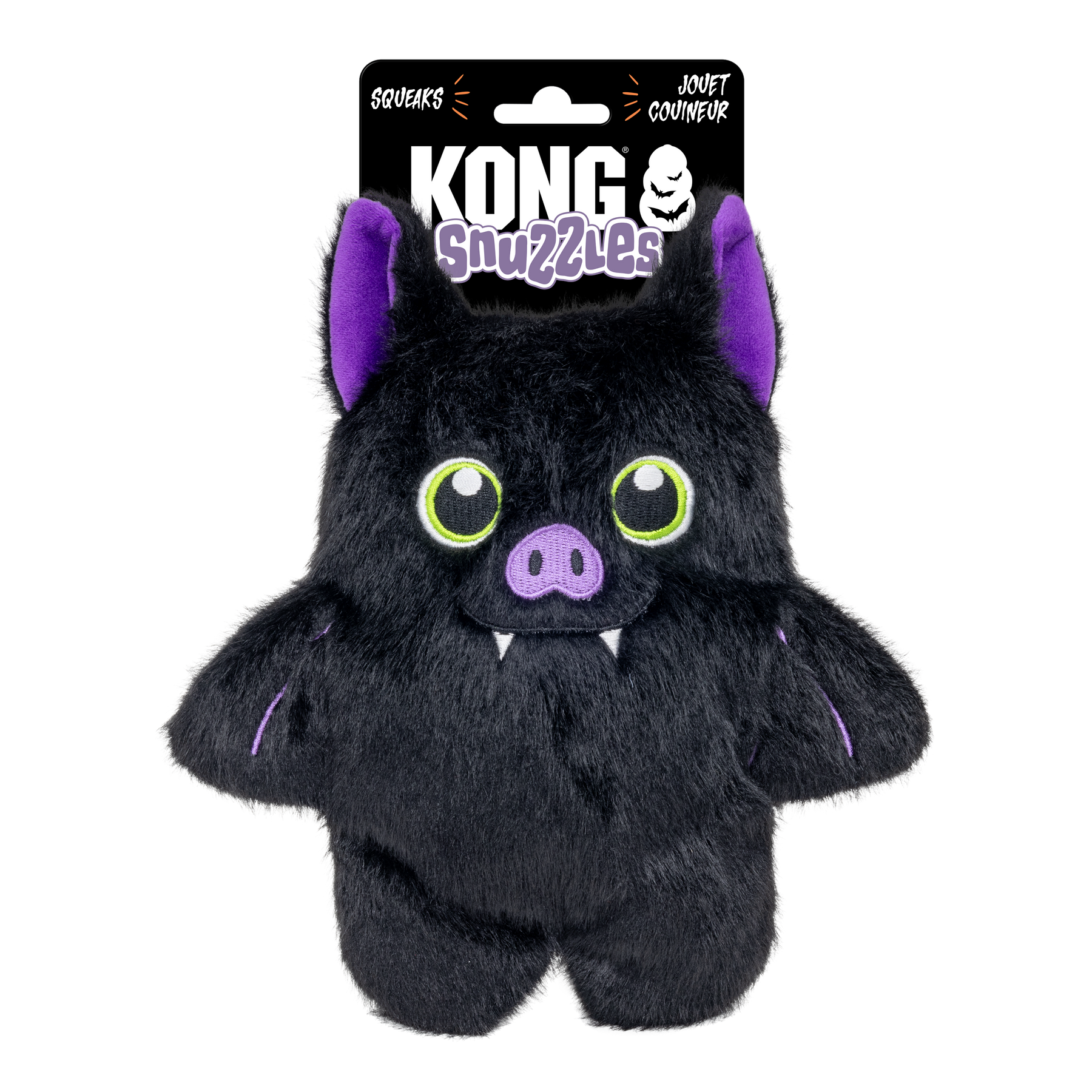 KONG Halloween Snuzzles Bat & Bear Assorted Medium