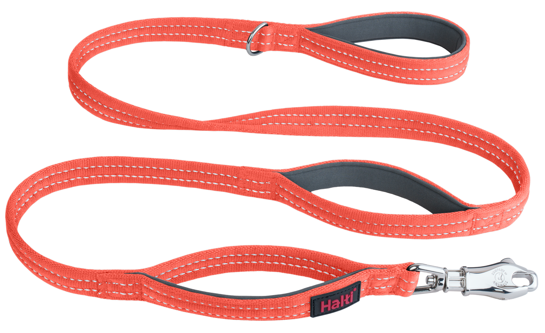 Halti BRIG Safety Lead Neon Coral Large