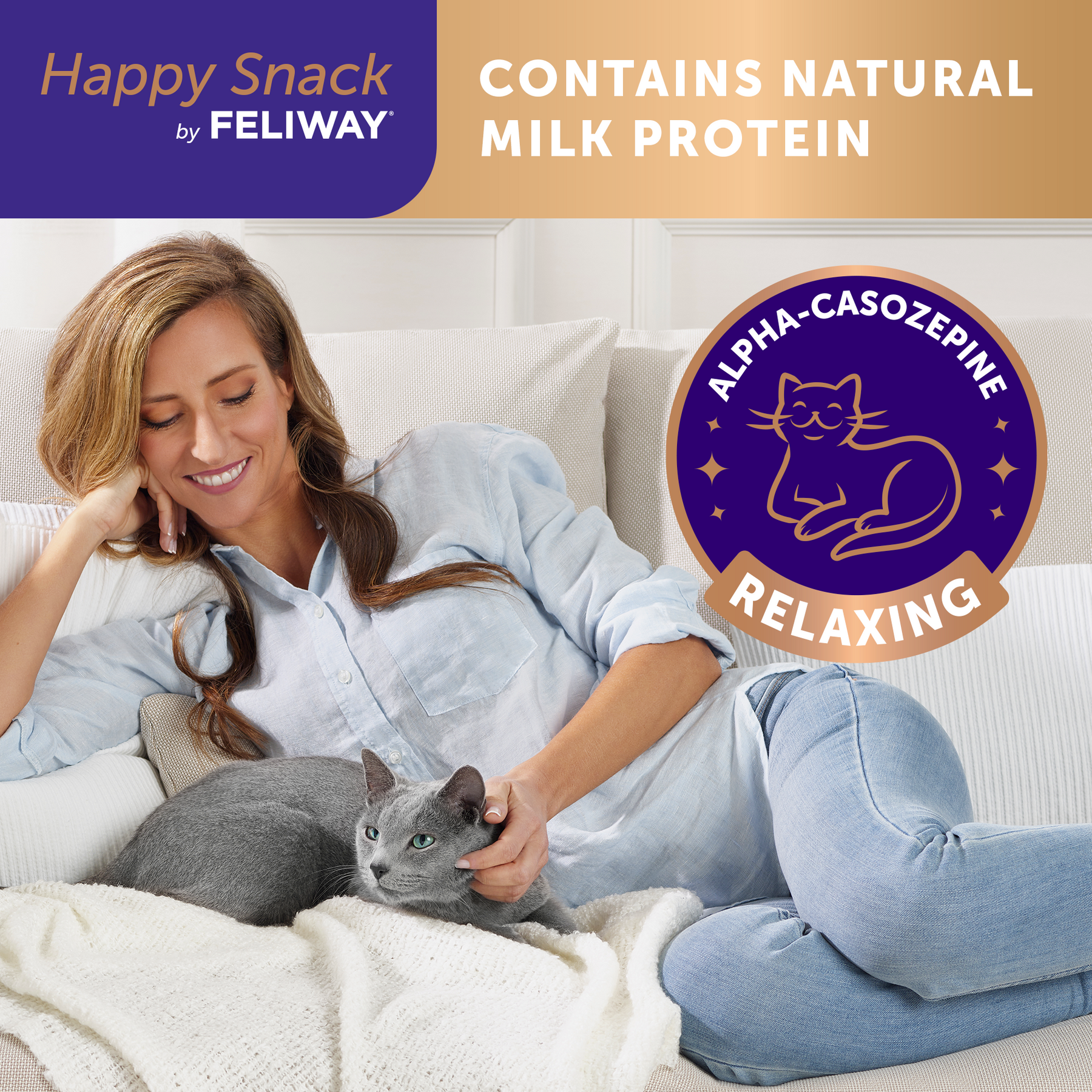 Feliway Happy Snack Calming Treats Salmon