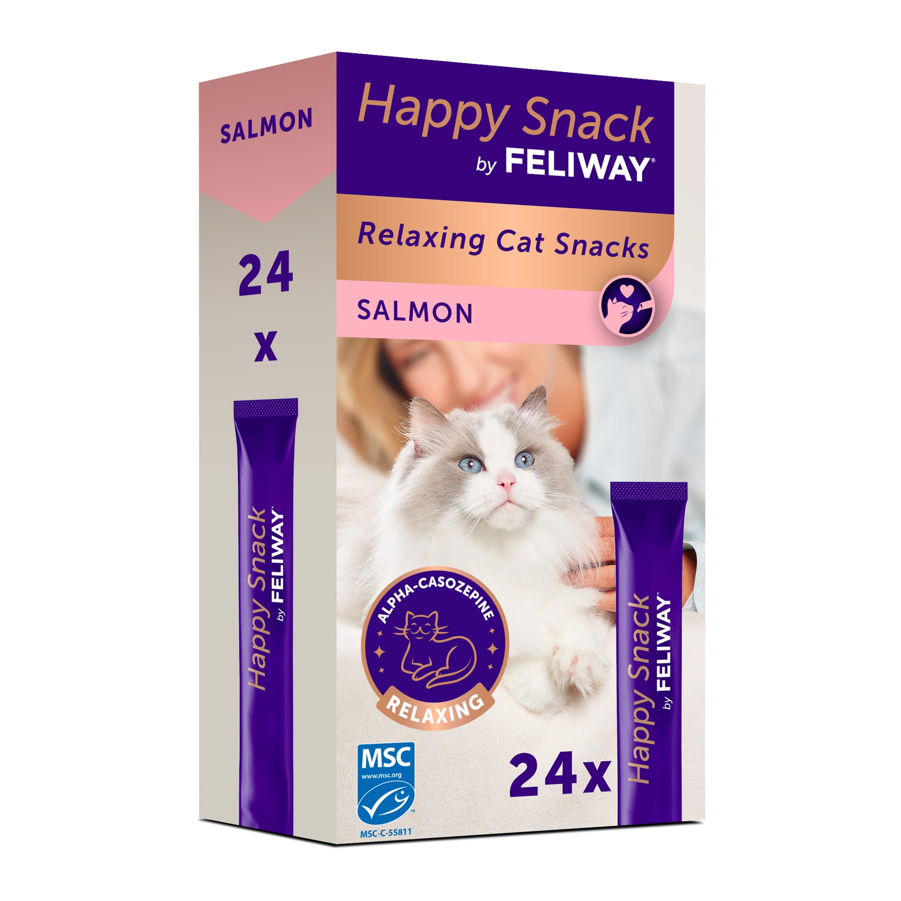 Feliway Happy Snack Calming Treats Salmon