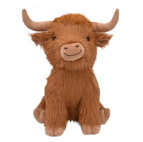 Highland Cow Jumbo Dog Toy