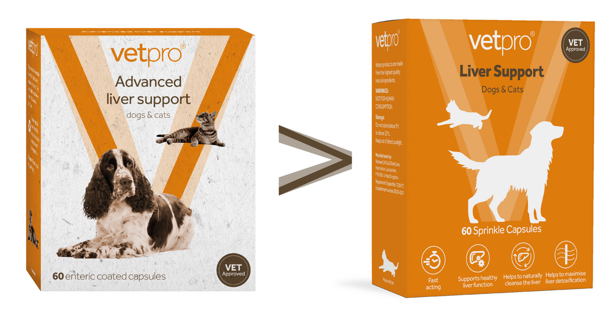 Vetpro Liver Support - 60 capsules