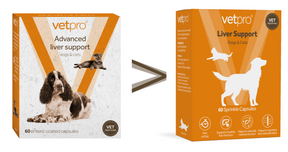 Vetpro Liver Support - 60 capsules