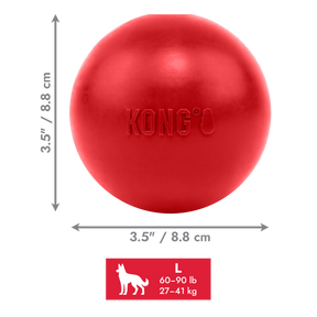 KONG Ball with Hole Dog Toy Large