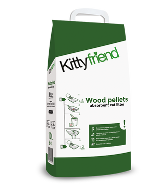 Kittyfriend Wood Litter 10L