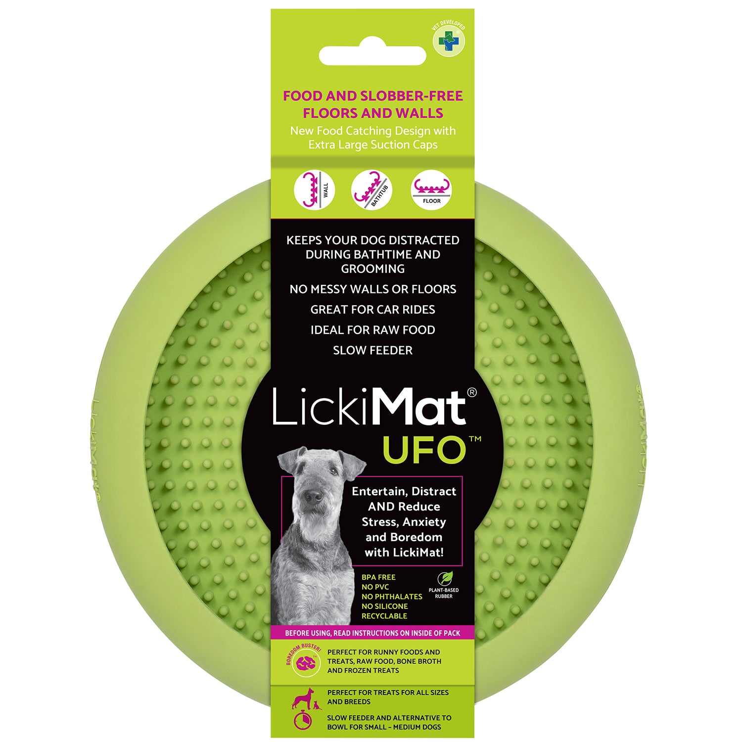 LickiMat UFO Green