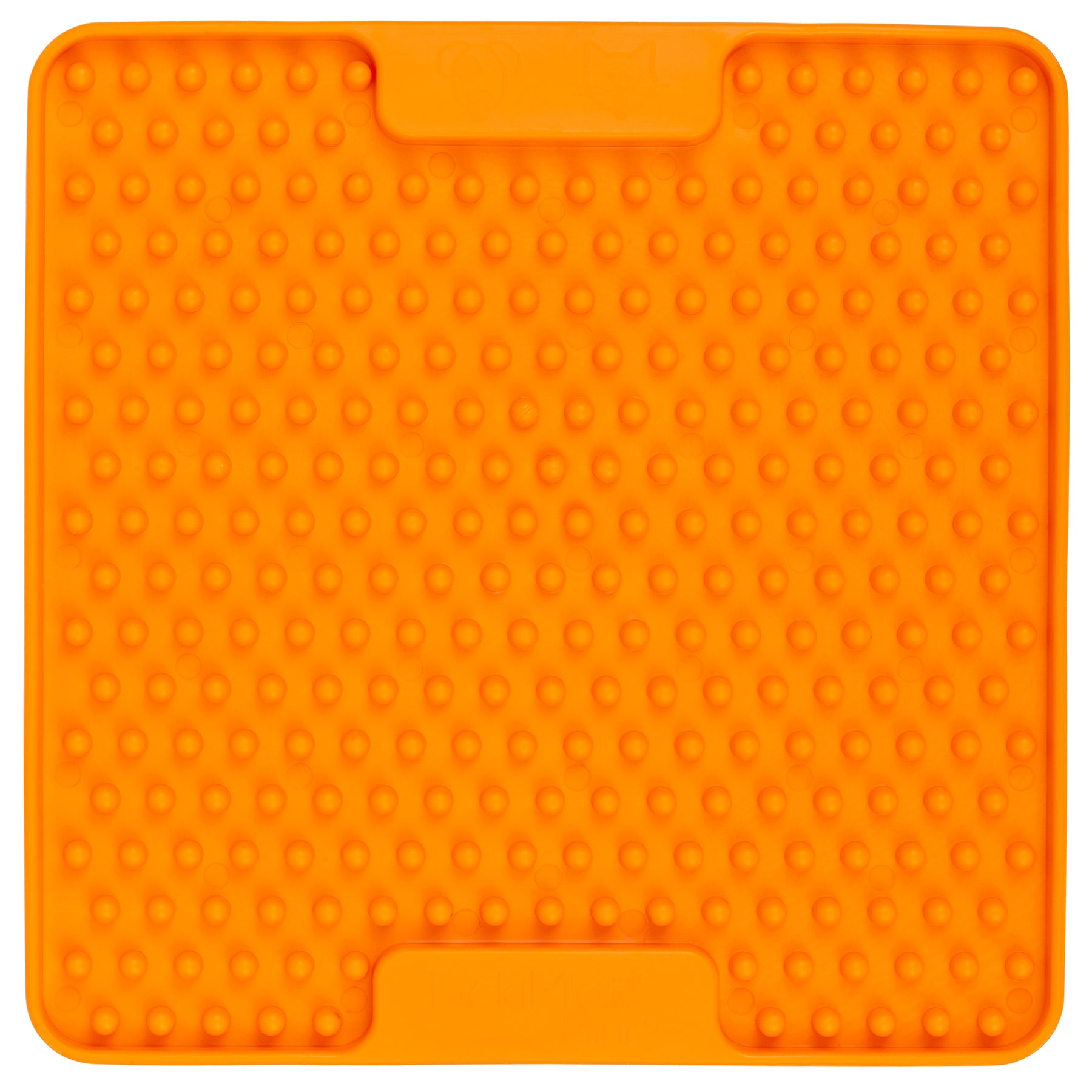 LickiMat Mini Soother Dog Orange