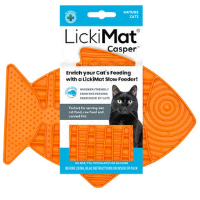 LickiMat Casper Orange