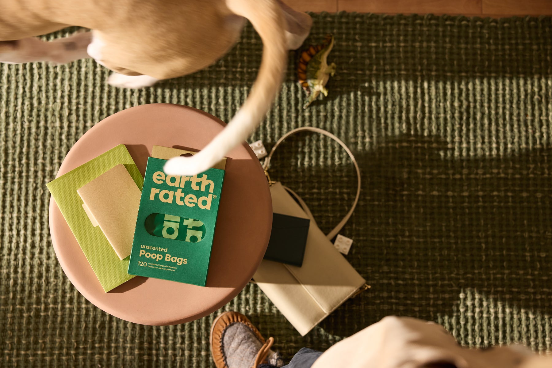 Earth Rated 120 Tie Handle Poop Bags Unscented