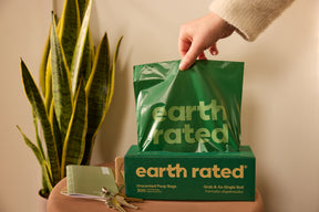 Earth Rated 300 Poop Bags Large Roll Lavender