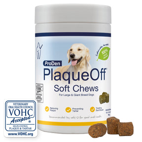 Plaque Off Dental Soft Chews Dogs Large 60 Chews