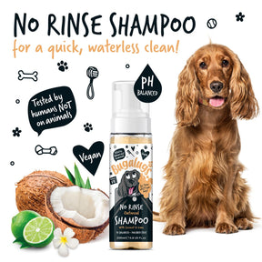 Bugalugs No Rinse Oatmeal Dog Shampoo