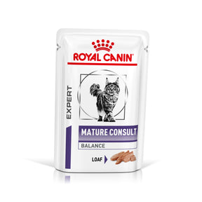 ROYAL CANIN Mature Consult Wet Cat Food Balance Loaf