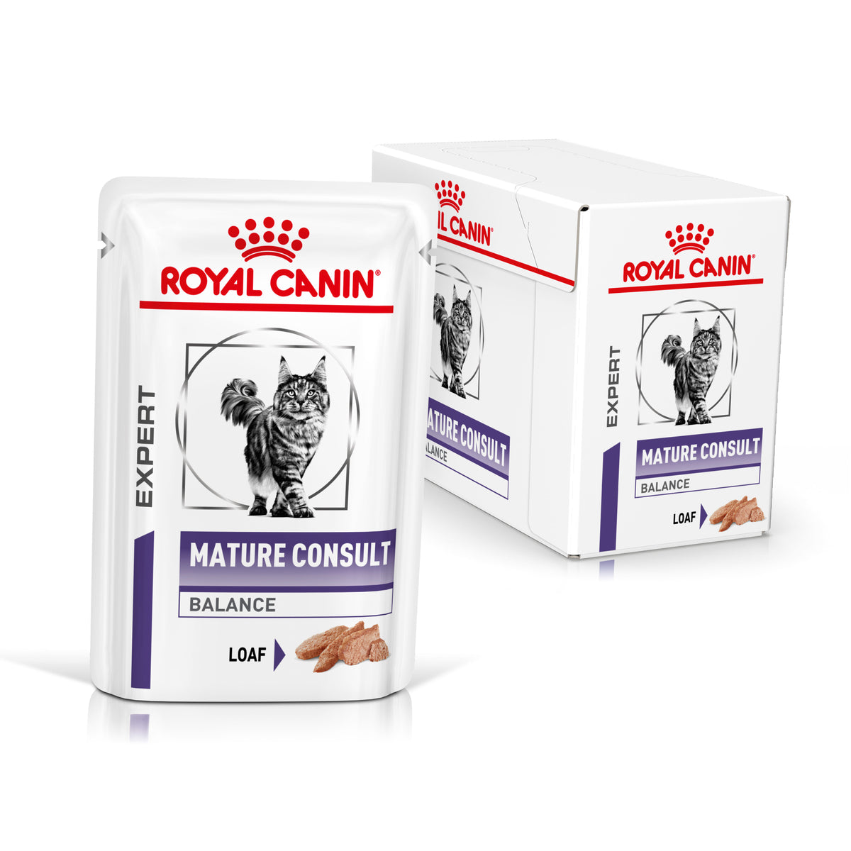 ROYAL CANIN Mature Consult Wet Cat Food Balance Loaf