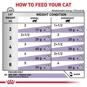 ROYAL CANIN Mature Consult Wet Cat Food Balance Loaf