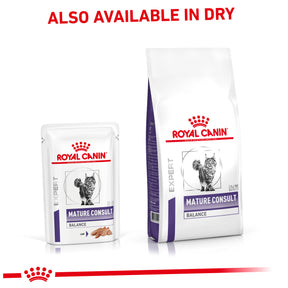 ROYAL CANIN Mature Consult Wet Cat Food Balance Loaf