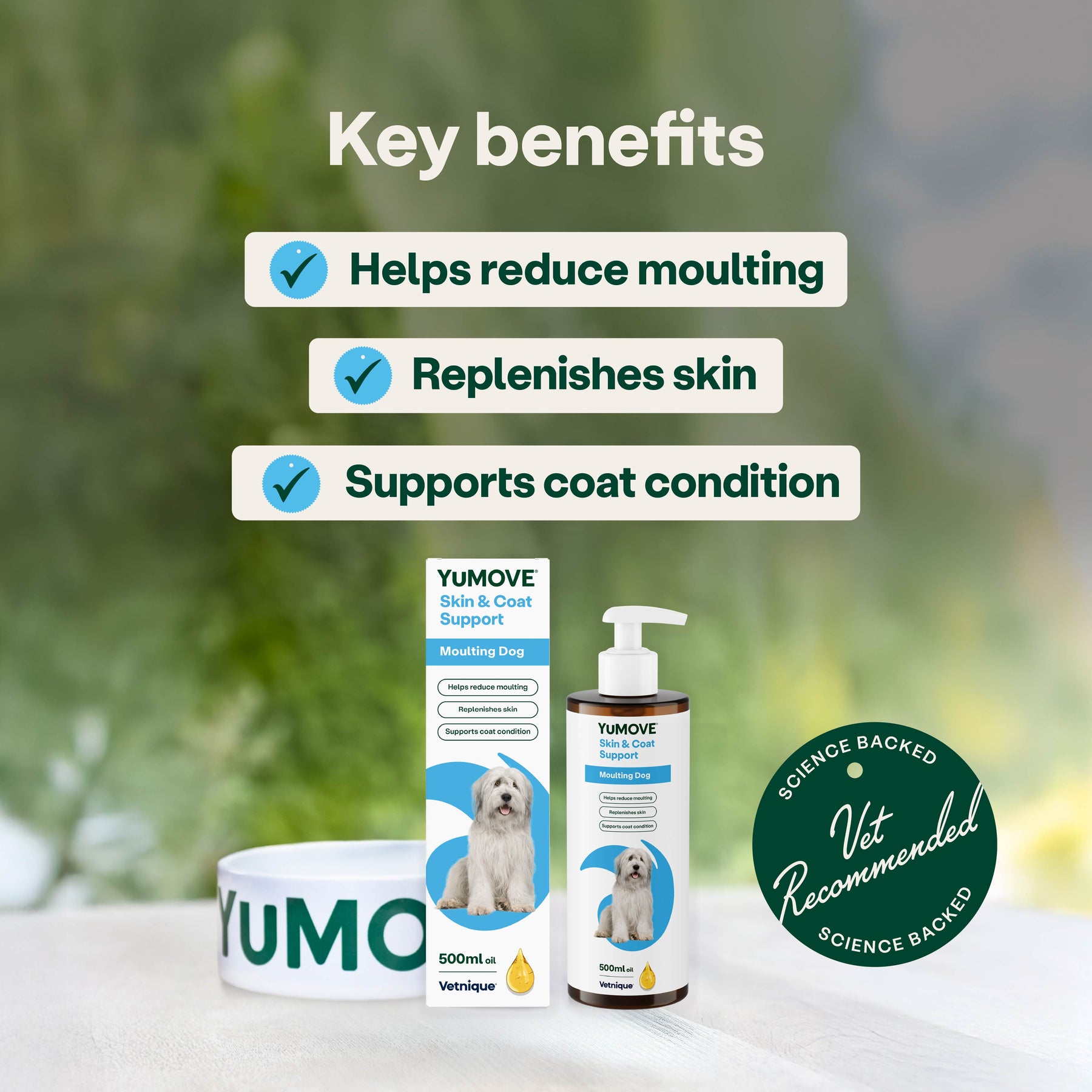 YuMOVE Skin & Coat Support Moulting Adult Dog