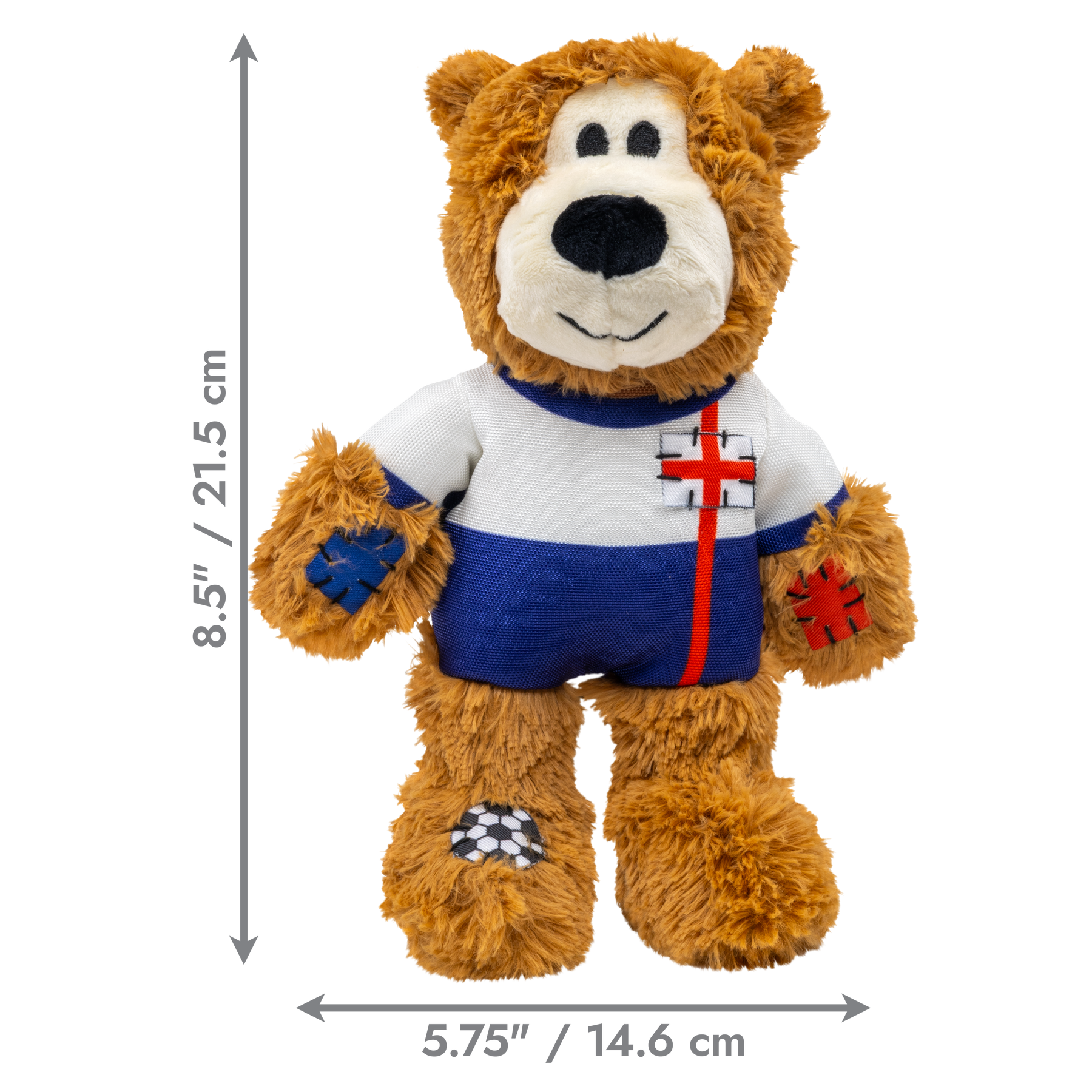 KONG Wild Knots World Cup England Bear