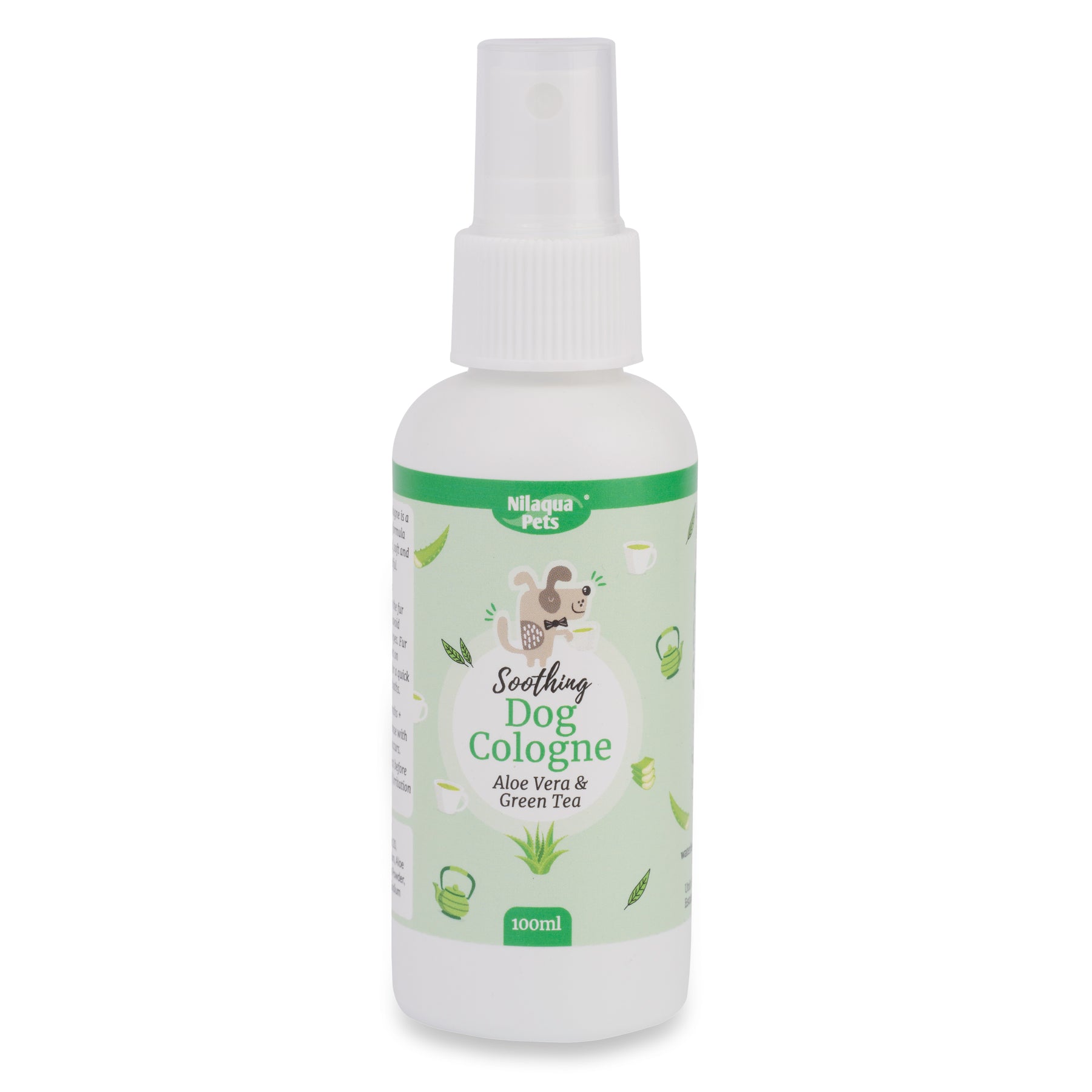 Nilaqua Aloe Vera & Green Tea Dog Cologne 100ml