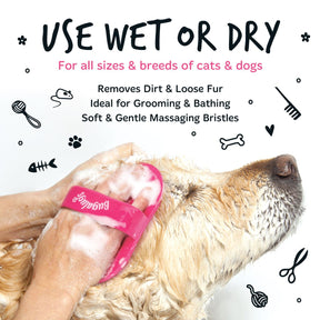 Bugalugs Bath Brush Black