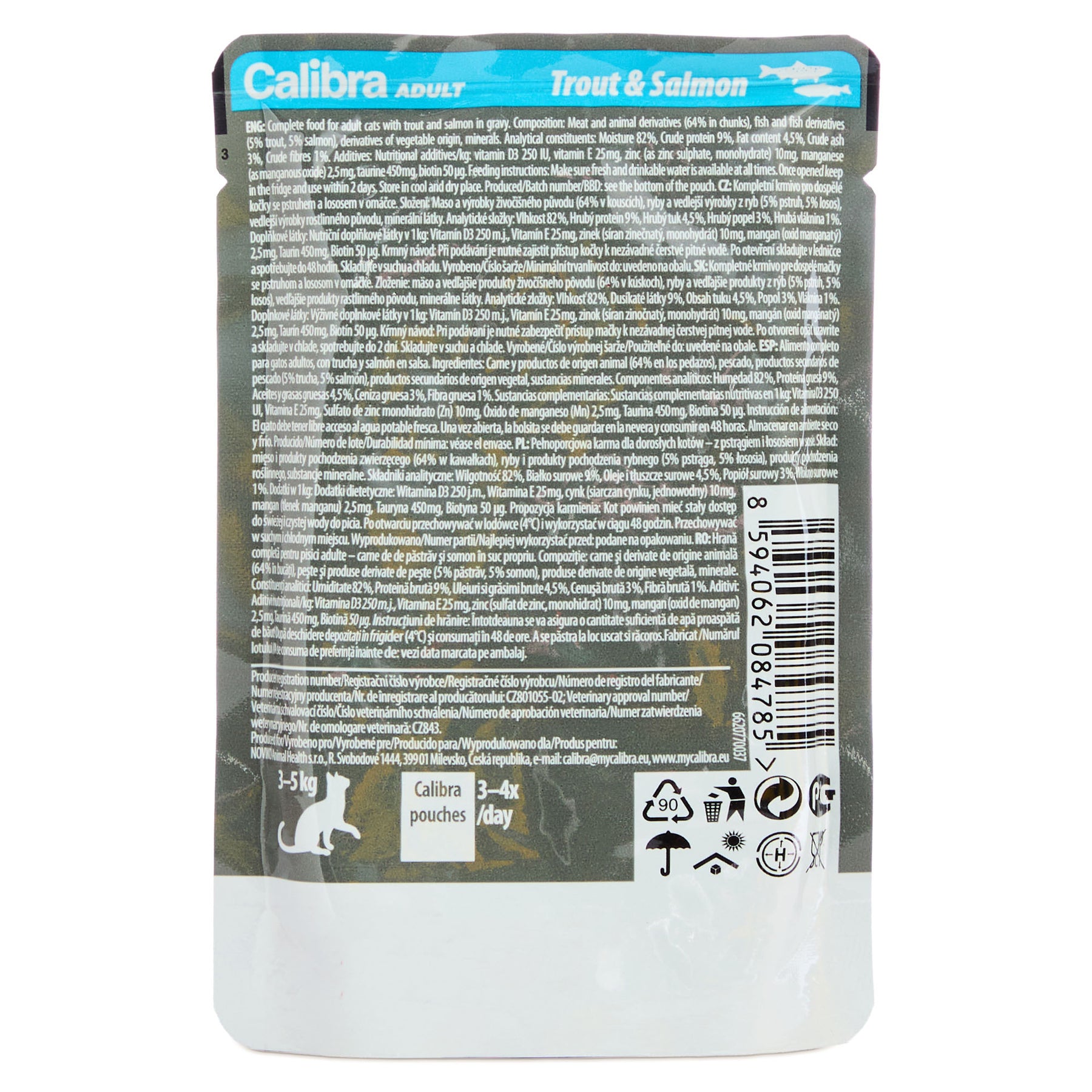 Calibra Cat Premium Adult Trout & Salmon