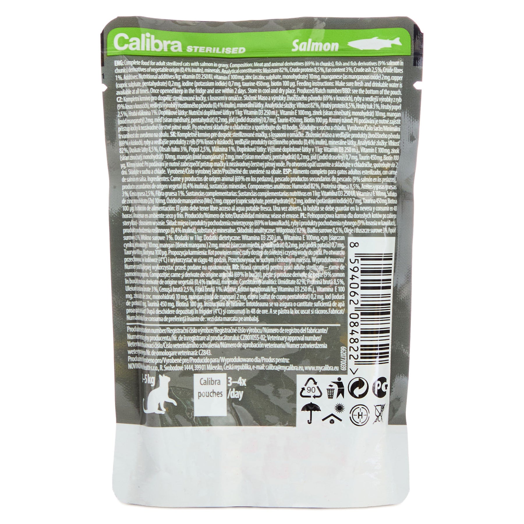 Calibra Cat Premium Sterilised Salmon