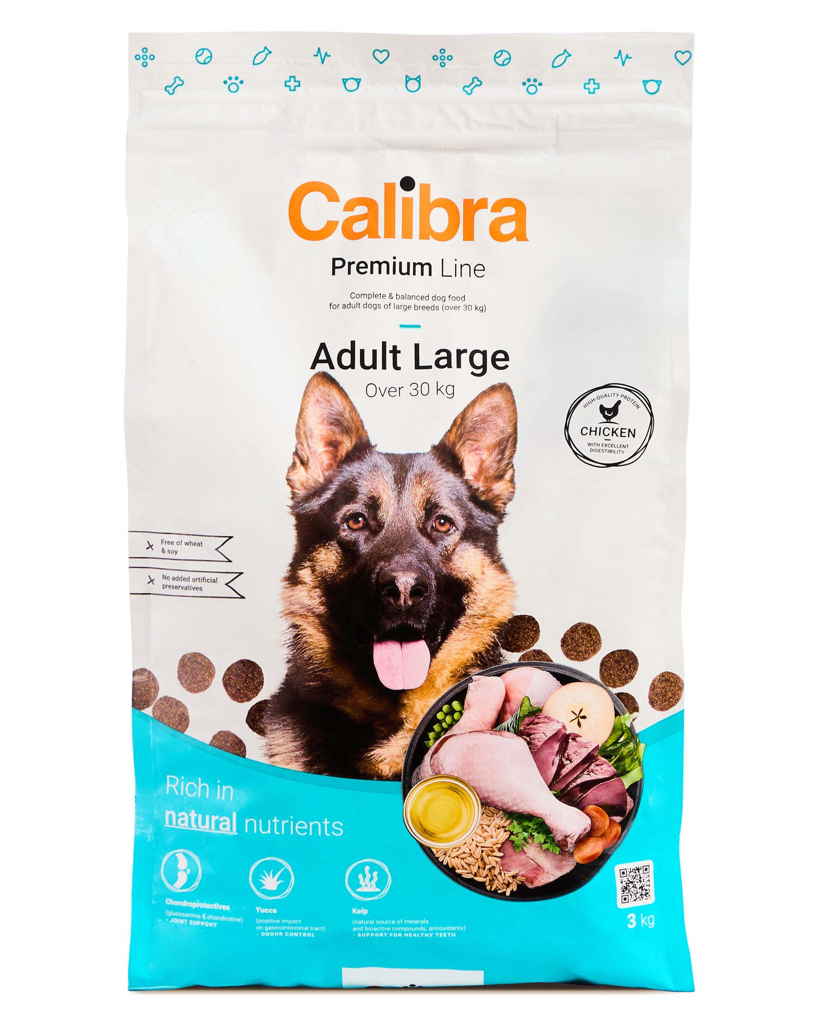 Calibra Dog Premium Line Dry Adult Large Chicken