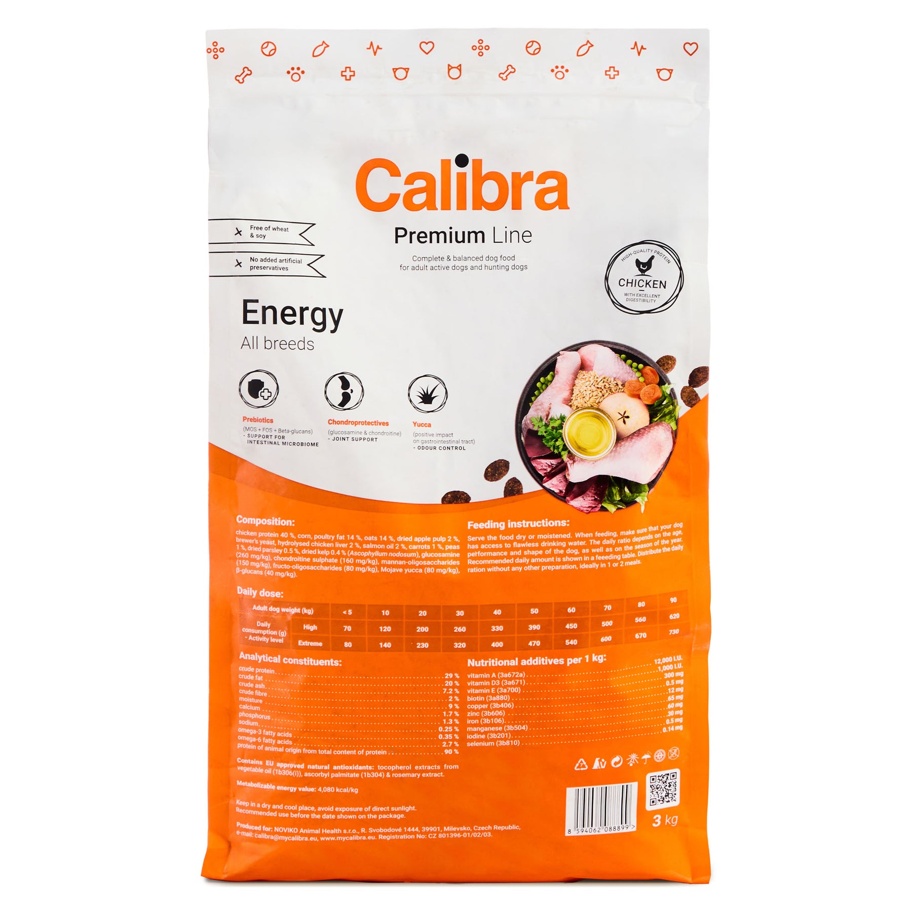 Calibra Dog Premium Line Energy Dry Chicken