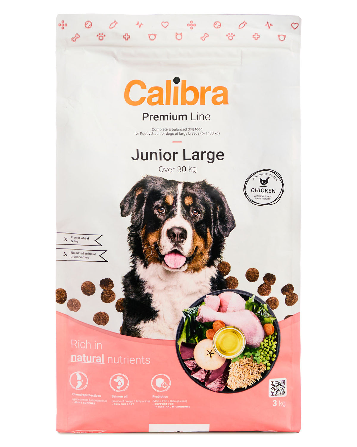 Calibra Dog Premium Line Junior Large Dry Chicken