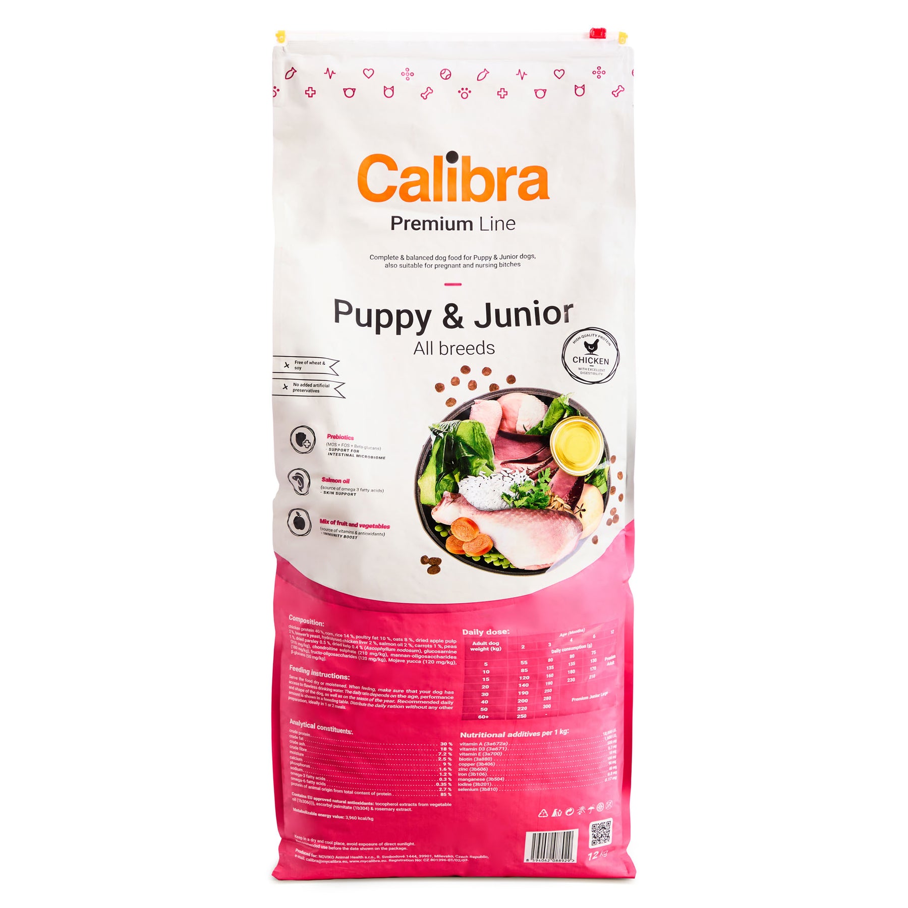 Calibra Dog Premium Line Puppy & Junior Dry Food
