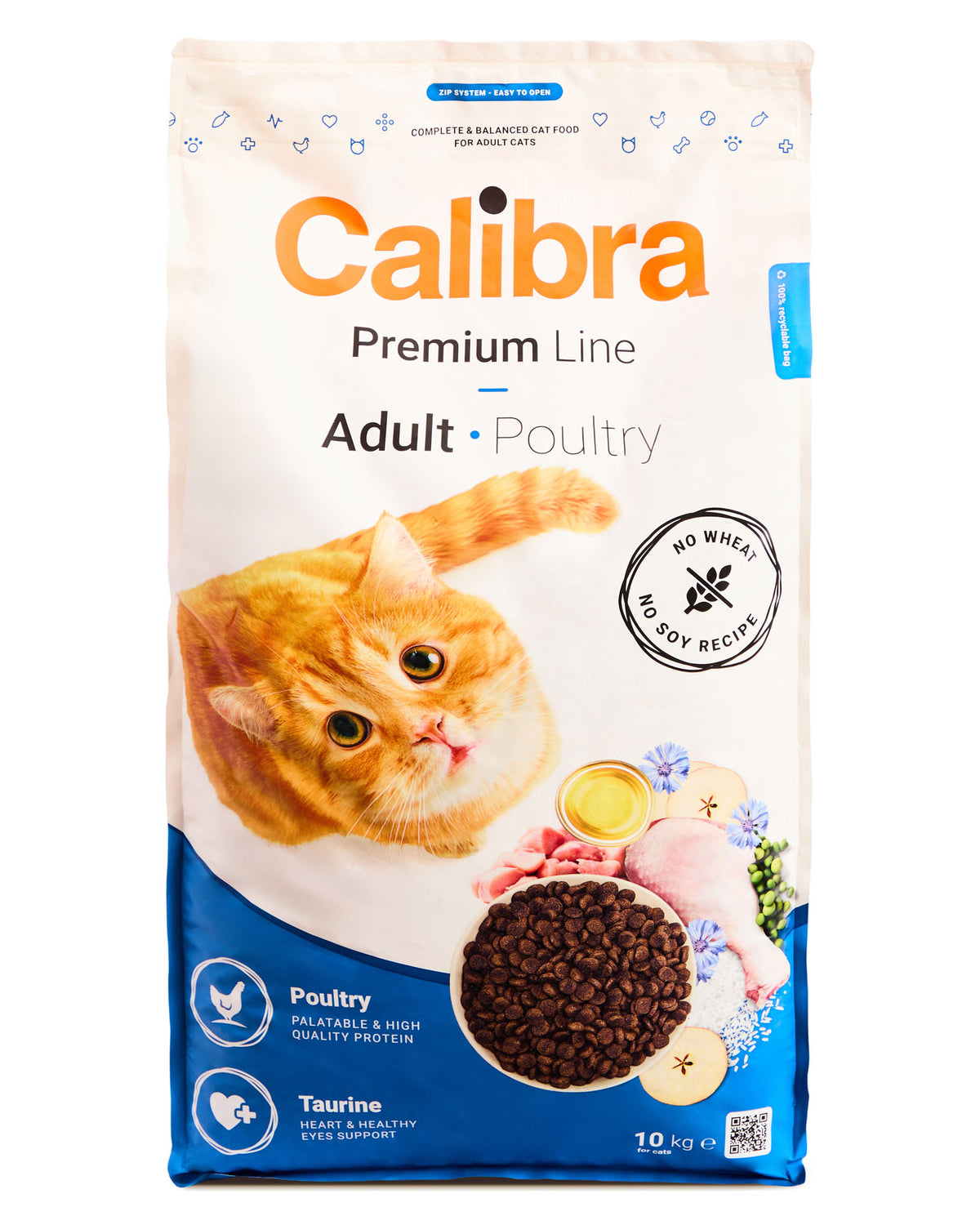 Calibra Cat Premium Line Adult Poultry Dry Cat Food