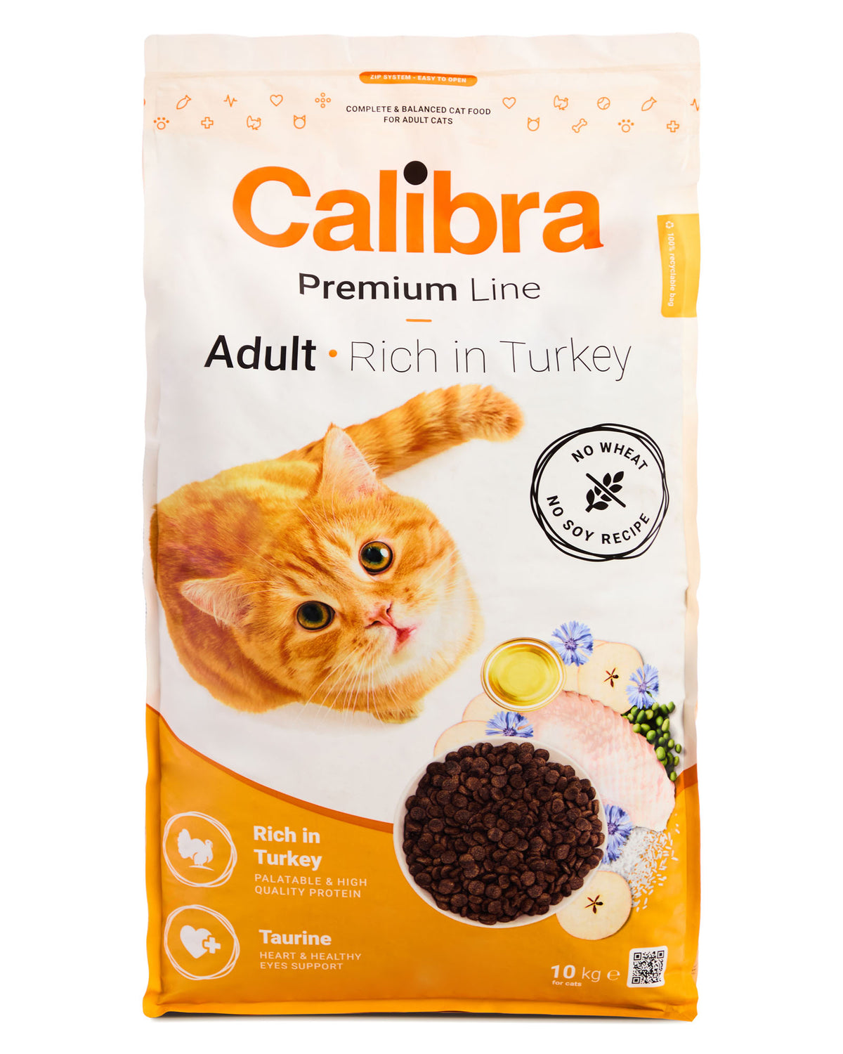 Calibra Cat Premium Line Adult Turkey Dry Cat Food