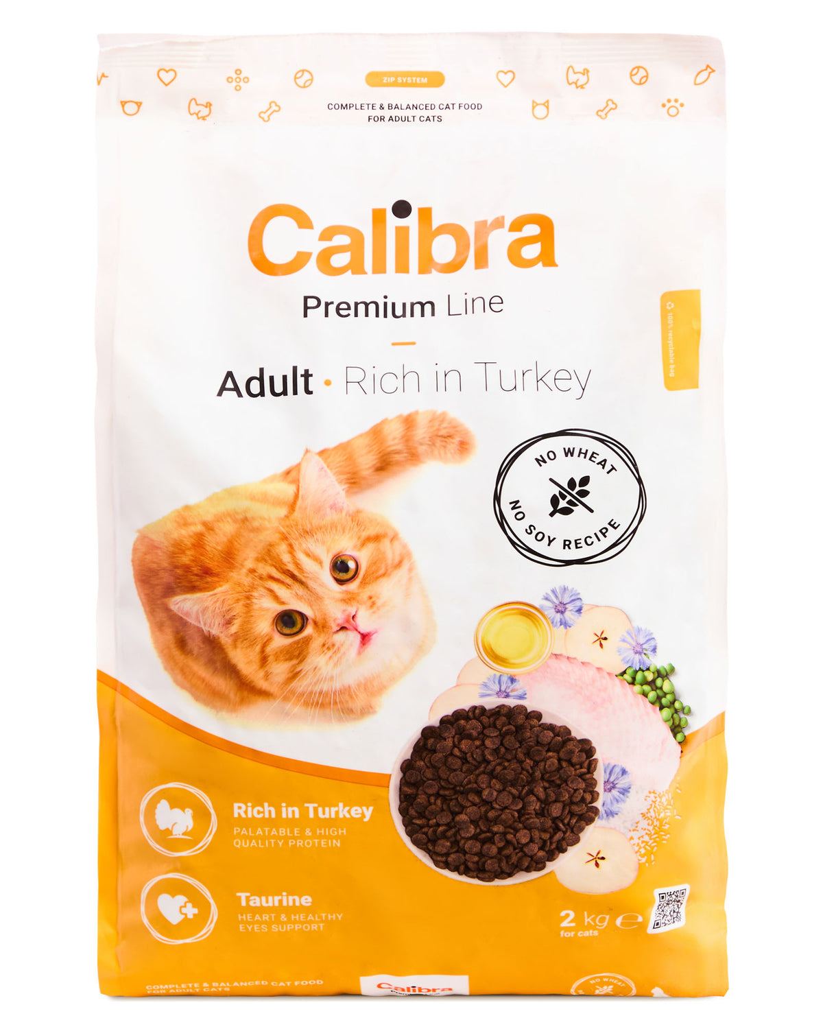 Calibra Cat Premium Line Adult Turkey Dry Cat Food