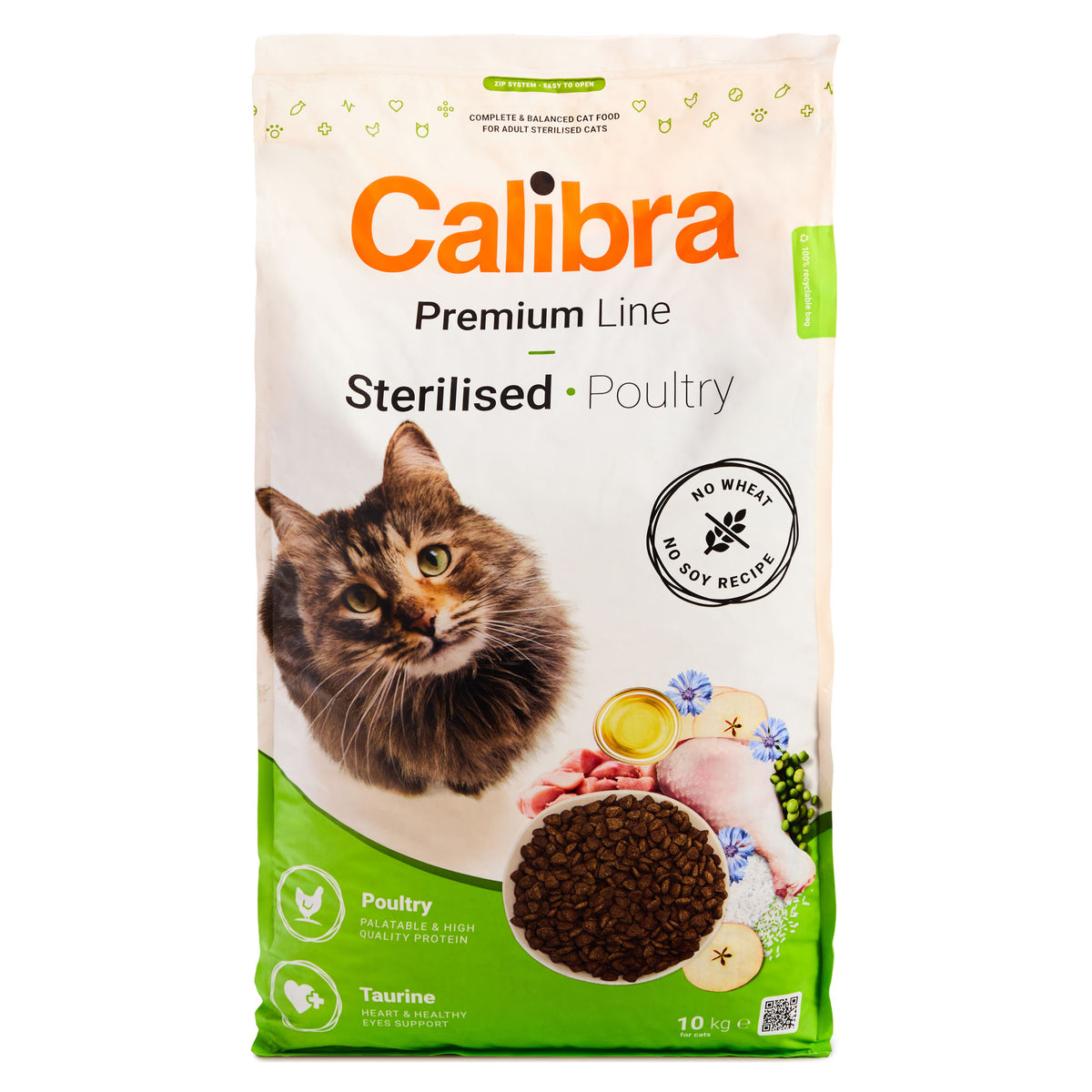 Calibra Cat Premium Line Sterilised Poultry Dry Cat