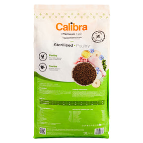 Calibra Cat Premium Line Sterilised Poultry Dry Cat