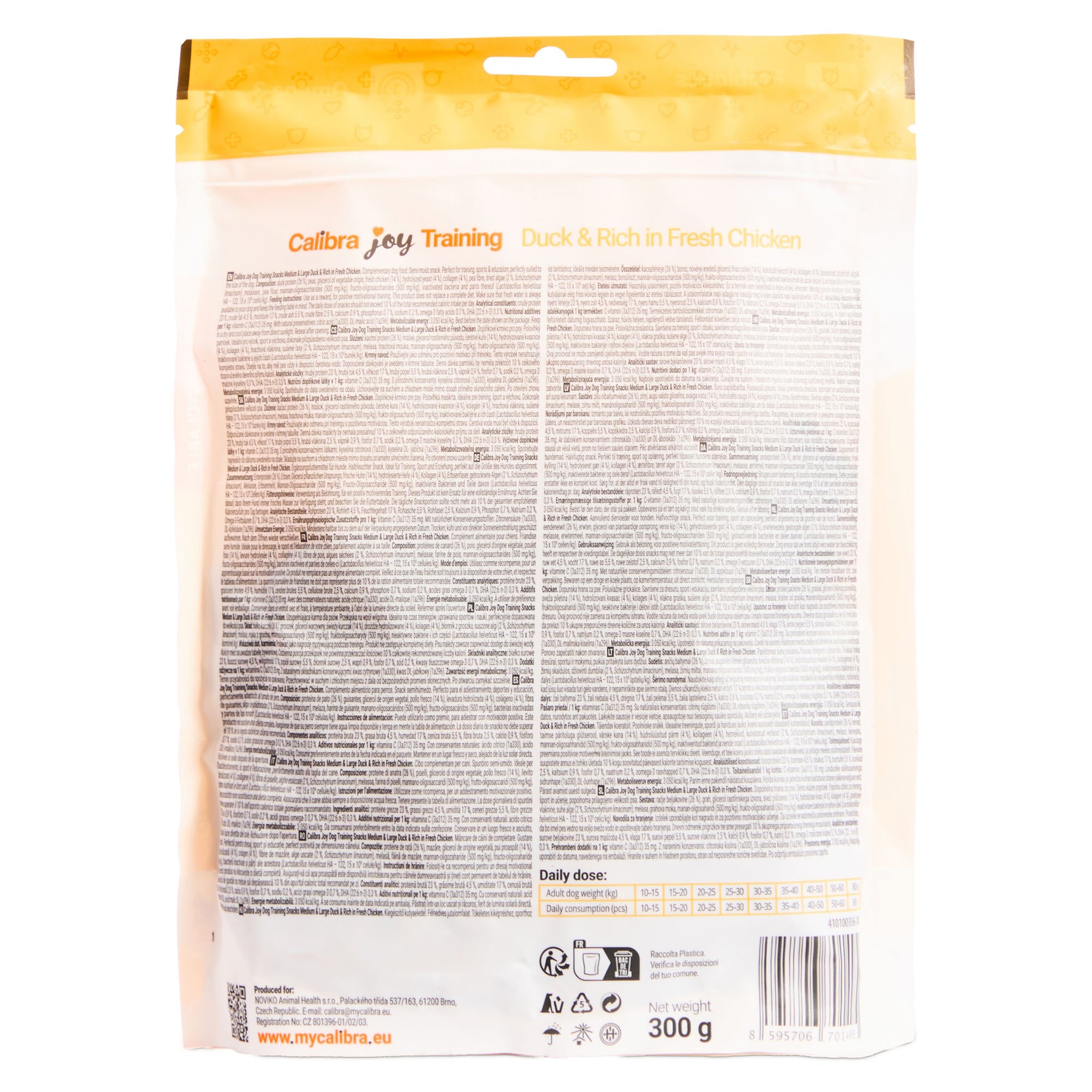 Calibra Joy Train Snack Medium/Large Dog Duck & Chicken