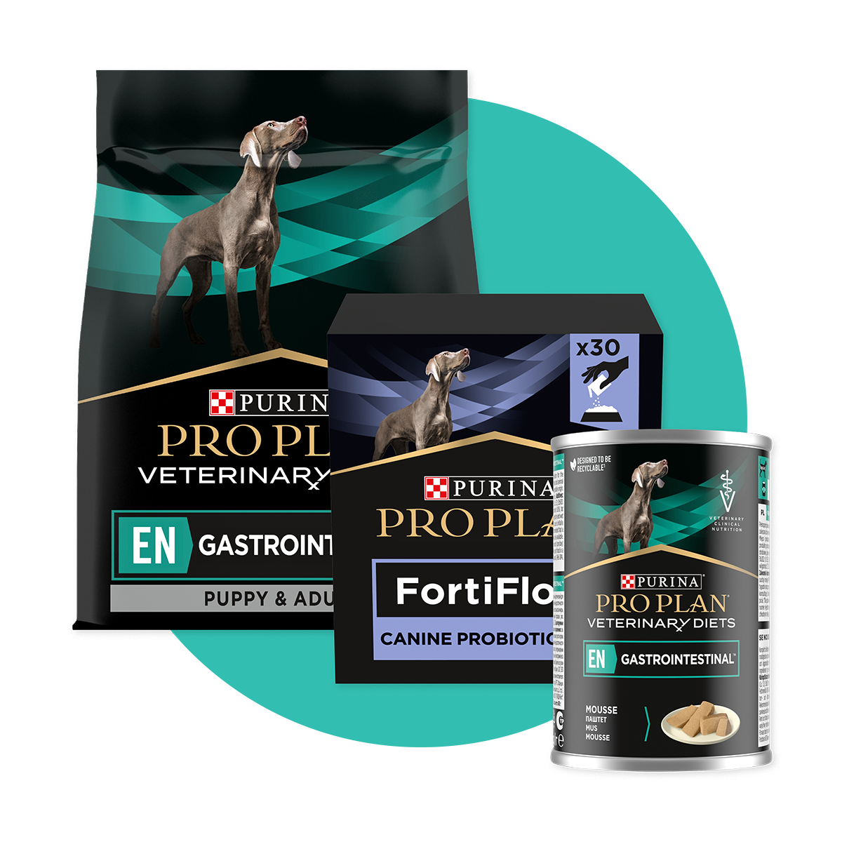 Purina EN Gastrointestinal Bundle with Fortiflora