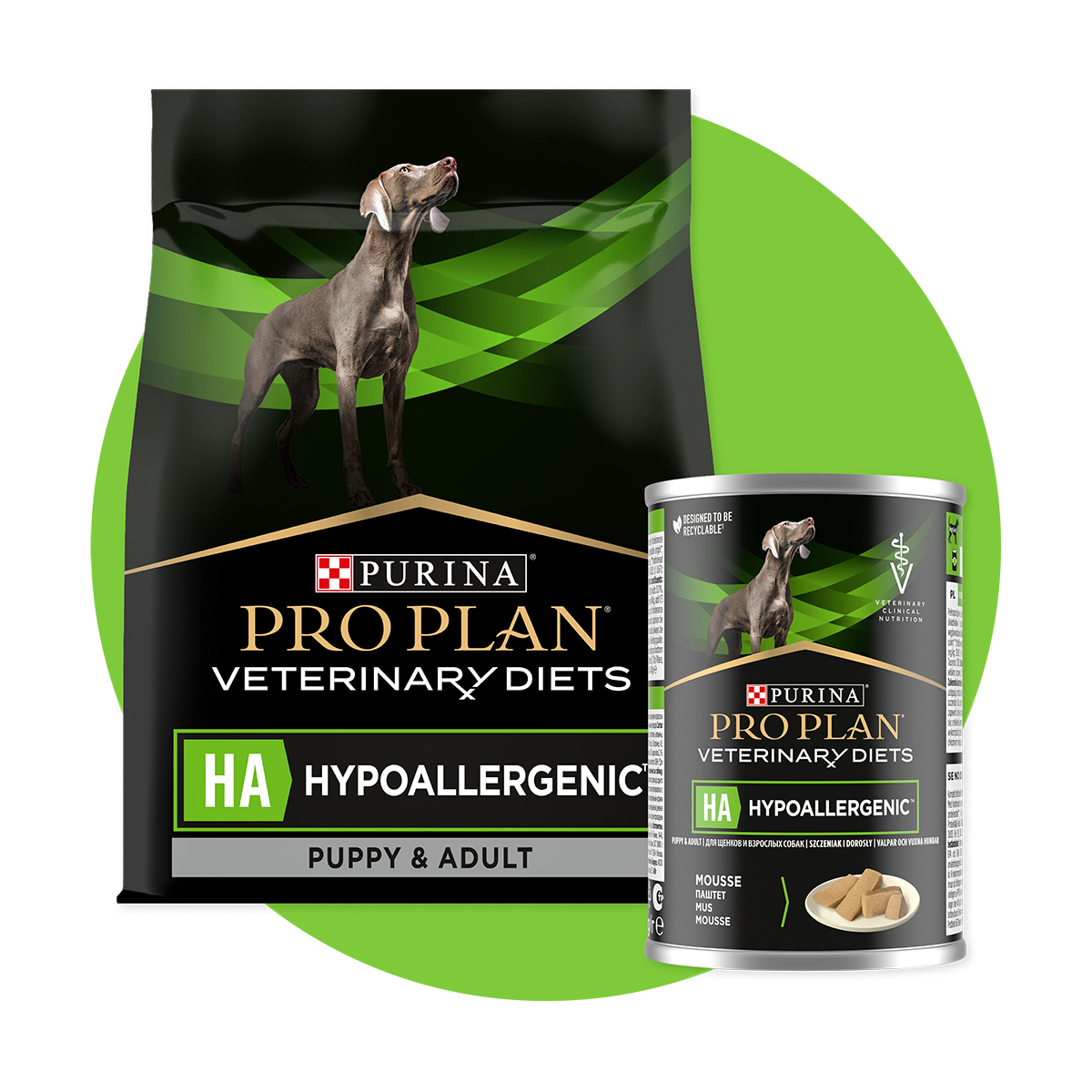 Purina HA Hypoallergenic Bundle