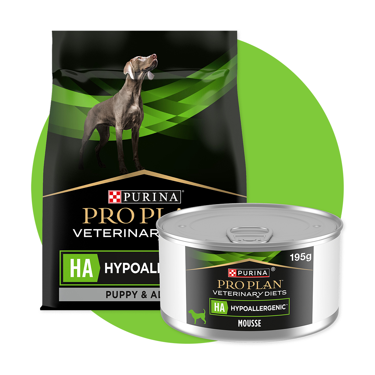 Purina HA Hypoallergenic Small bundle