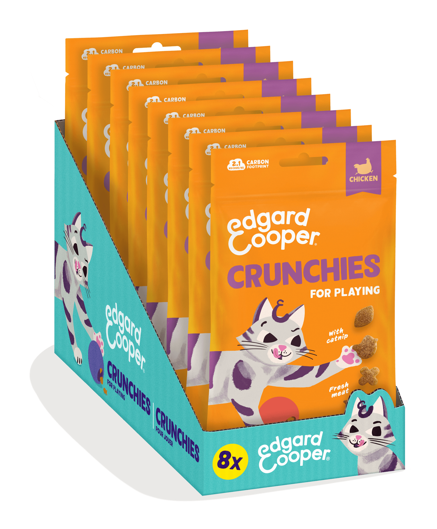 Edgard & Cooper Cat Chicken Crunchies 50g