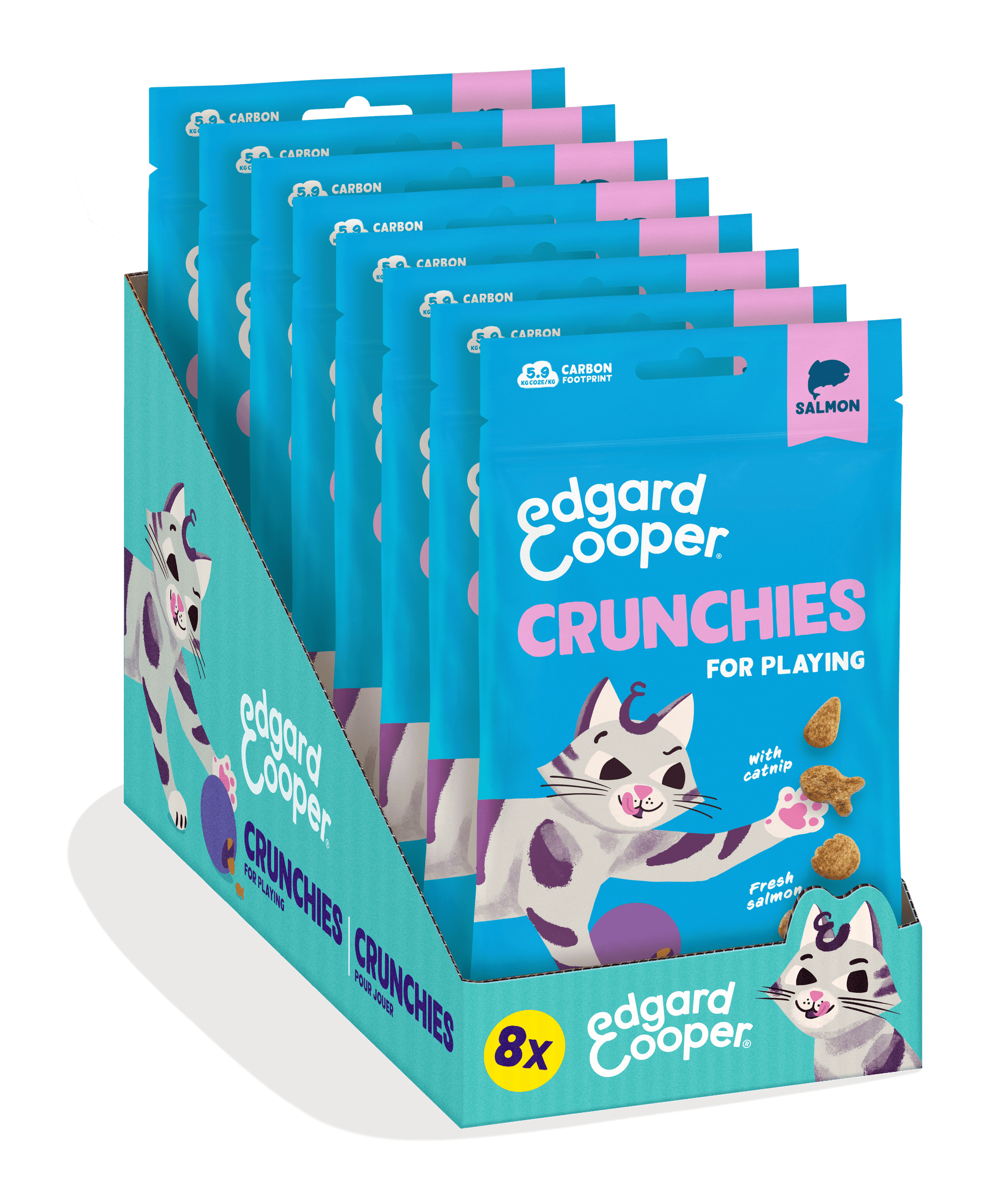 Edgard & Cooper Cat Salmon Crunchies 50g