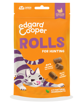 Edgard & Cooper Cat Chicken & Turkey Rolls 45g