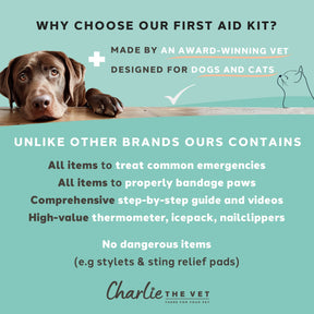 Charlie The Vet Mini Pet First Aid Kit