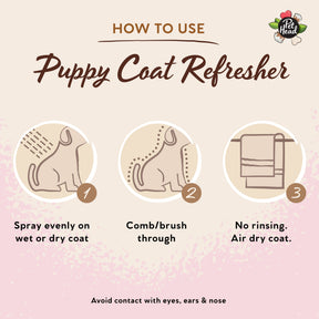 Pet Head Furst Bath Puppy Coat Refresher 300ml