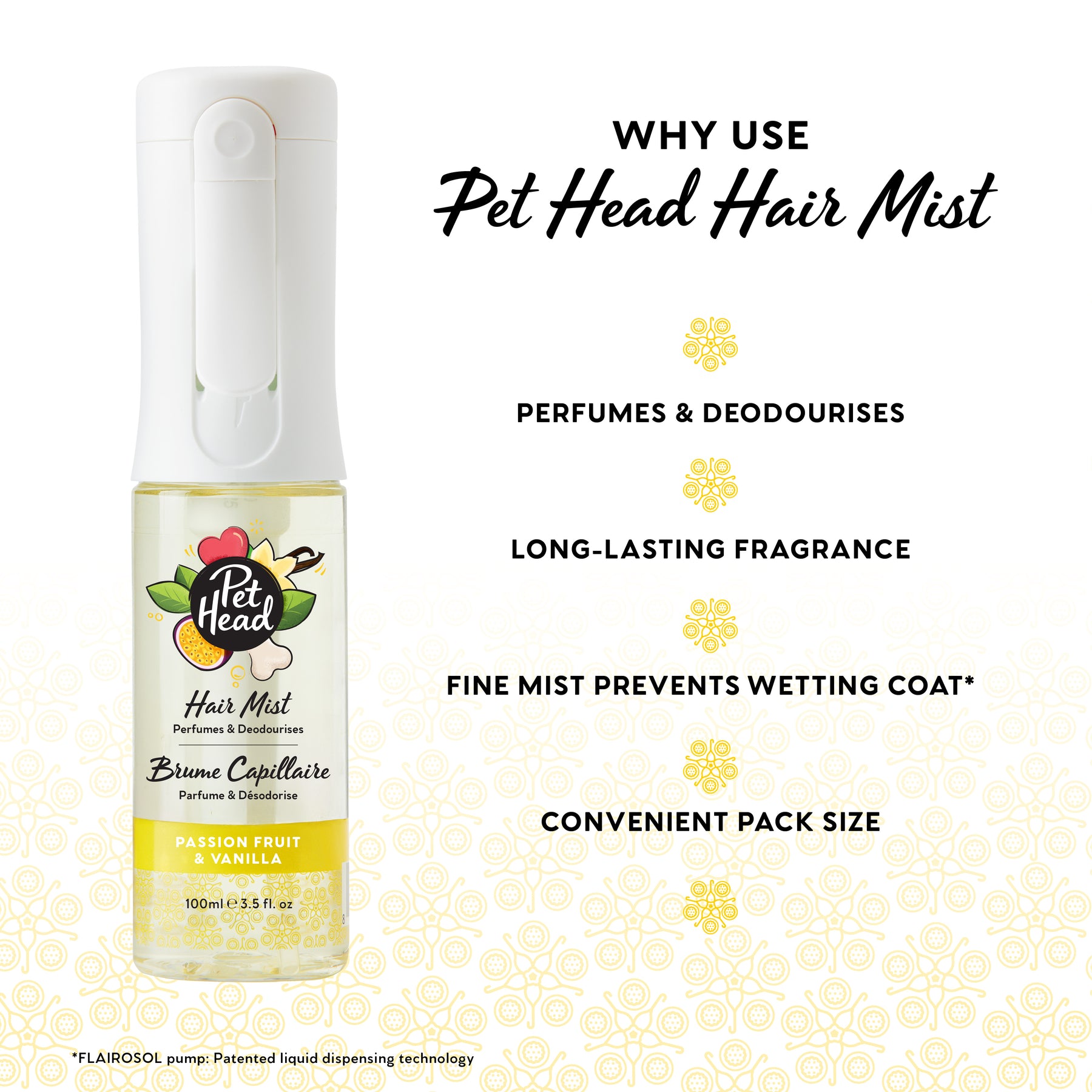 Pet Head Hair Mist 100ml (5 fragrances)