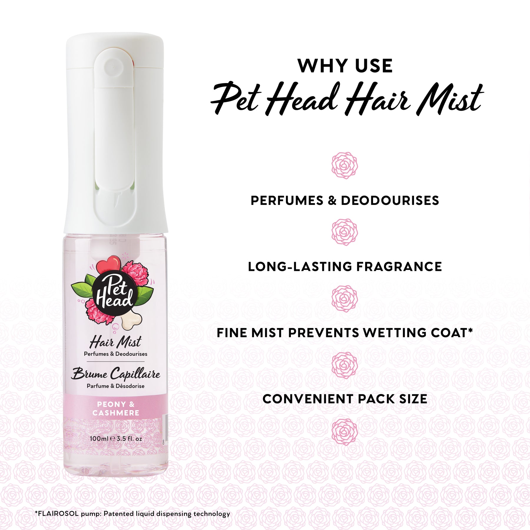 Pet Head Hair Mist 100ml (5 fragrances)