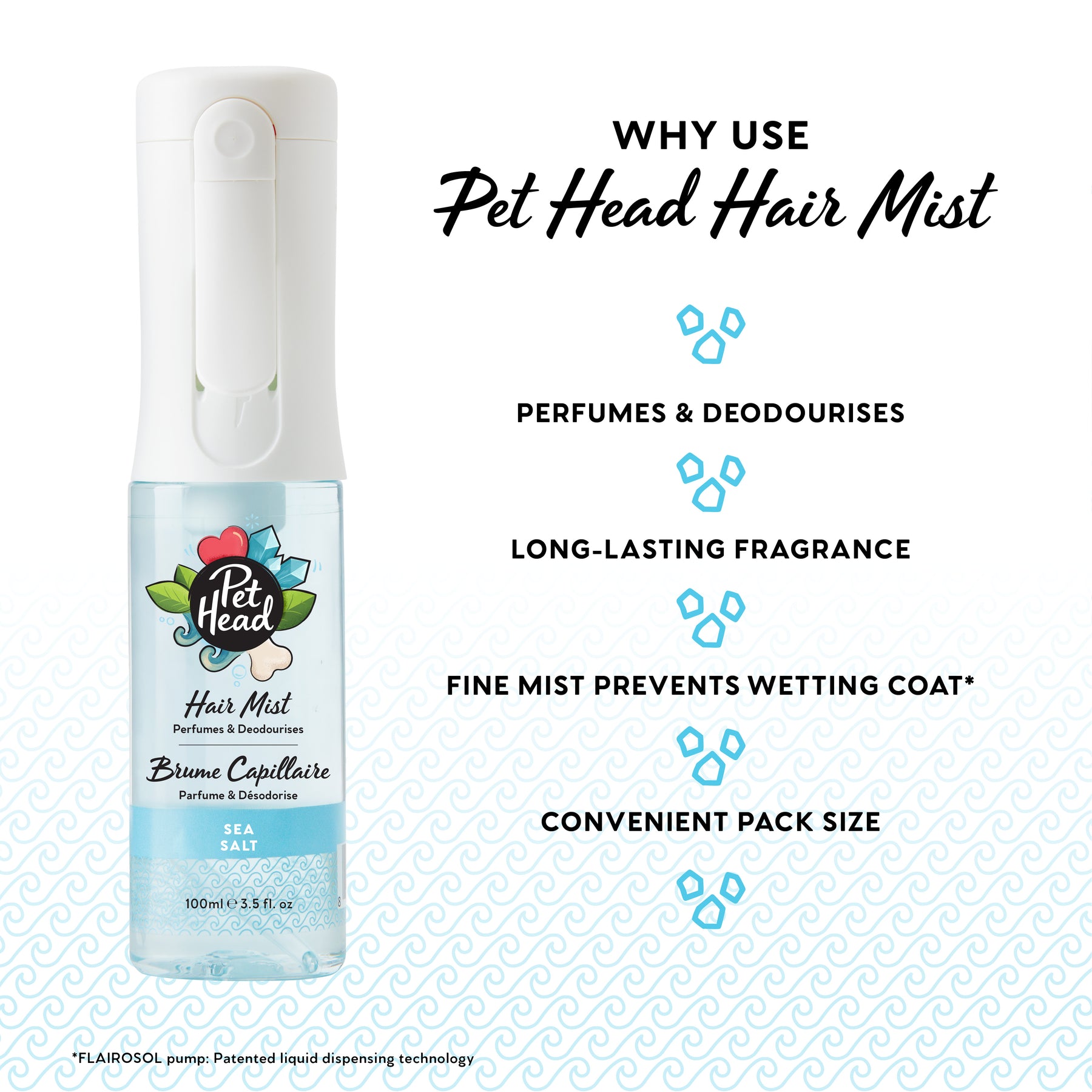 Pet Head Hair Mist 100ml (5 fragrances)