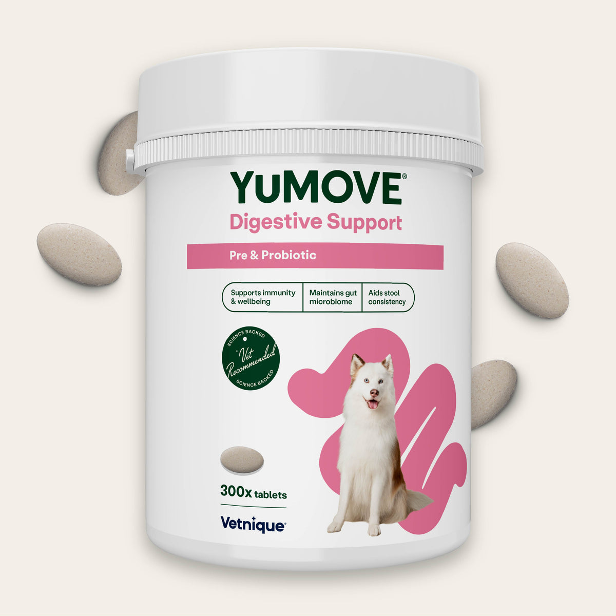 YuMOVE Digestive Support Pre & Probiotic for Dogs